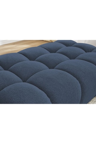 Pouf Everest - Bleu foncé