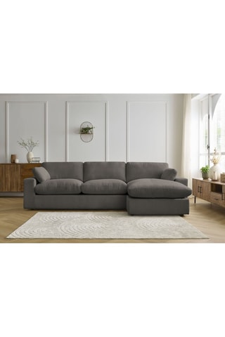 Canapé d'angle réversible Belair - Taupe