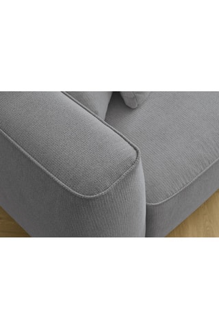 Canapé et pouf Leopold Gris clair