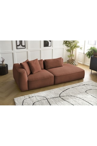 Canapé Leopold Orange