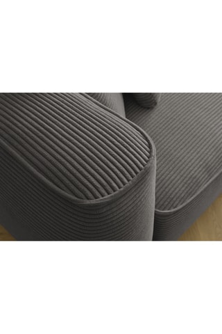 Canapé et pouf Leopold Taupe