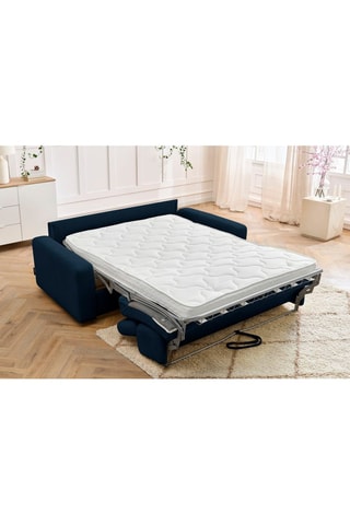 Canapé convertible Monaco - 
Bleu marine - Couchage 140 x 190 cm