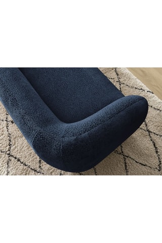 Canapé droit Céline - Bleu foncé