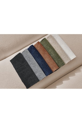 Canapé d’angle gauche Talia - Beige - 3 places - En tissu chiné