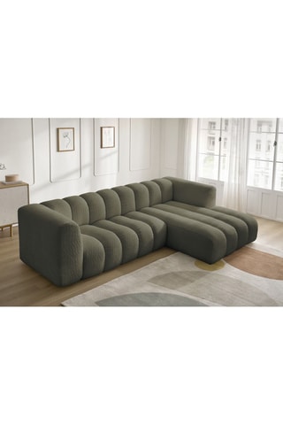 Canapé d'angle droit  Talia - Vert