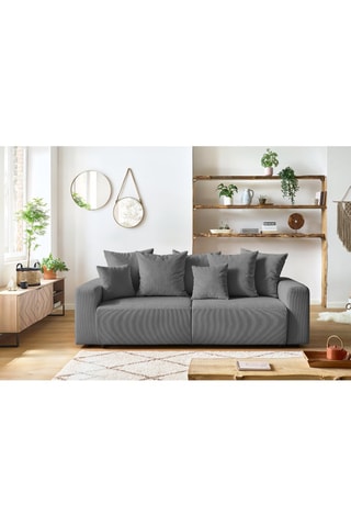 Canapé convertible Envy - Gris - Couchage 152 x 190 cm
