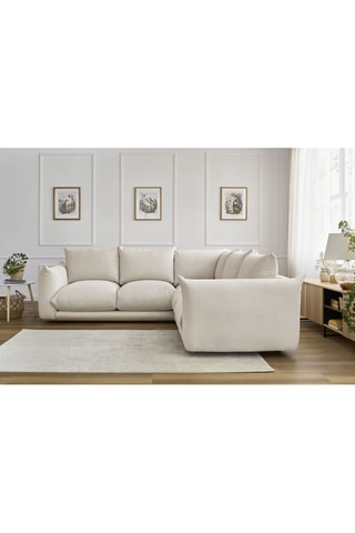 Canapé d'angle réversible Ernest - Beige