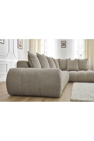 Canapé d'angle droit Everest - Taupe