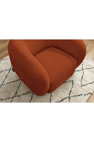 Fauteuil Celine - Orange - En polyester