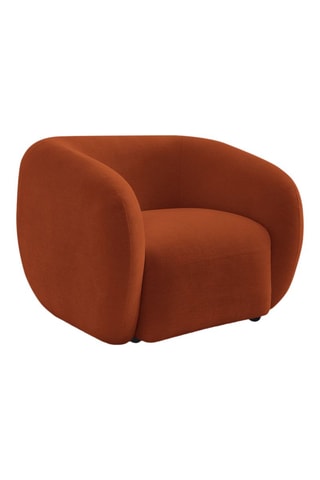 Fauteuil Celine - Orange - En polyester