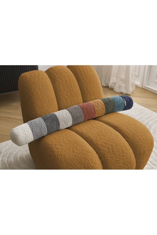 Fauteuil Janissaire - Jaune - Tissu bouclette