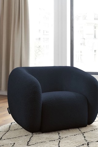 Fauteuil Celine - Bleu marine