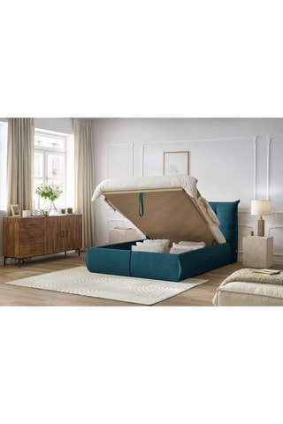 Lit-coffre Clothilde - Bleu