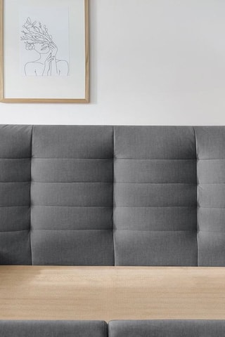 Lit-coffre Clothilde - Gris foncé