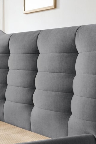 Lit-coffre Clothilde - Gris foncé