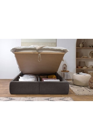 Lit-coffre Garance - Gris foncé