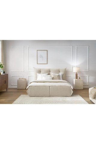 Lit-coffre avec sommier en bois Clothilde