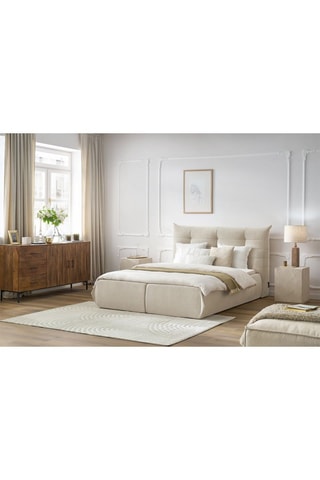 Lit-coffre avec sommier en bois Clothilde