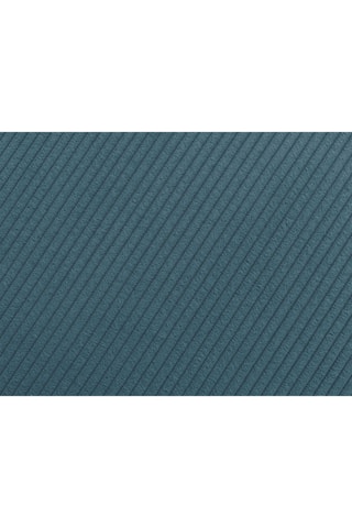 Chauffeuse Rousseau - Bleu canard - 1 place - En velours côtelé