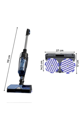 Aspirapolvere X-Combo - 60 min di autonomia