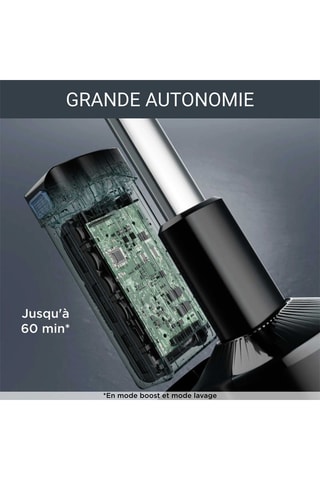 Aspirapolvere X-Combo - 60 min di autonomia