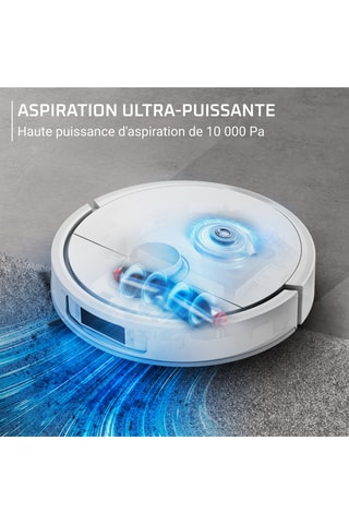 Robot aspirapolvere-lavapavimenti X-PLORER Serie 580 Max - 10.000 Pa