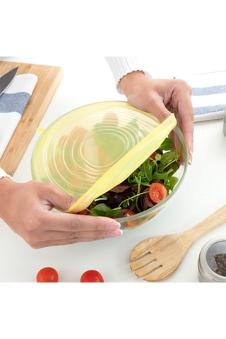 10 Herbruikbare & Verstelbare Siliconen Deksels