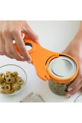 5-in-1 Blikopener Oranje