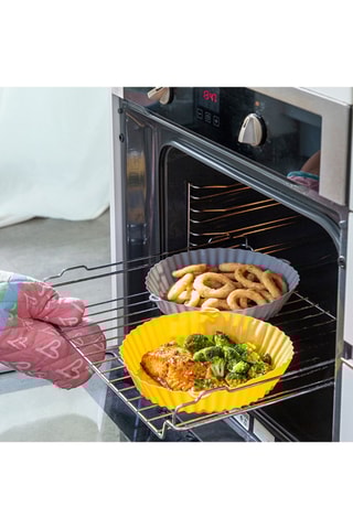 2 Silicone Manden en 1 Kwast 
Grijs en Zwart