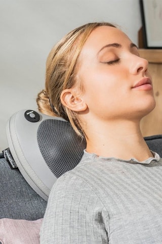 Verwarmde Shiatsu-rugmassager -  Grijs