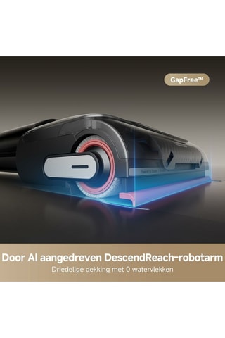 Steelstofzuiger - HEPA-filter - 3 uur autonomie