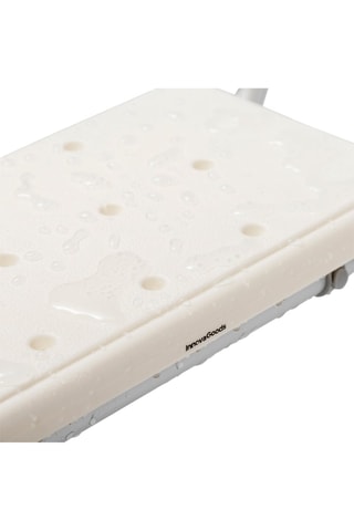 2-in-1 Antislip Badzitje Wit