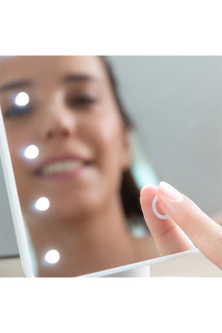 Lichtgevende Spiegel Wit