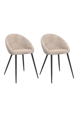 2 chaises Dory - 54 x 77 x 52 cm