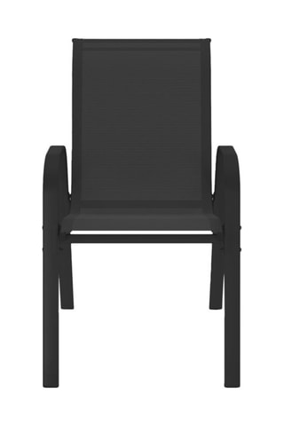 4 chaises de jardin empilables - 84 x 51,5 x 68 cm