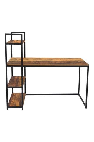 Bureau-bibliothèque 2 en 1 Elize - 113 x 120 x 64 cm