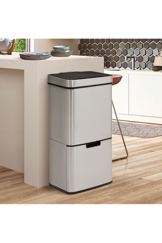 Poubelle de tri automatique - 72L