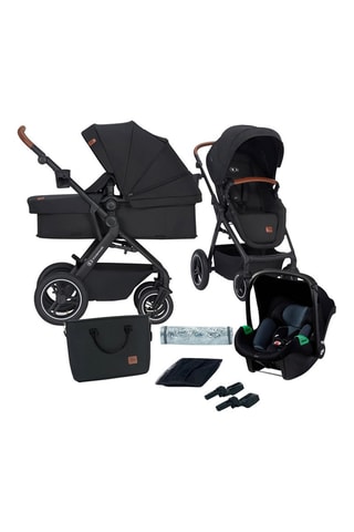 Kinderwagen Trio Mink Pro + Accessoires B-Tour - Zwart - Vanaf de geboorte - T/m 13 kg