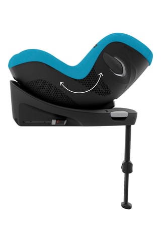 Siège Auto Sirona G i-Size Tissu Plus - Bleu - De 61 à 105 cm - Jusqu'à 19 kg