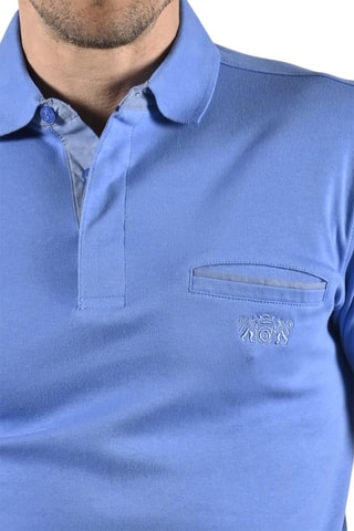 Polo Pratik Azul