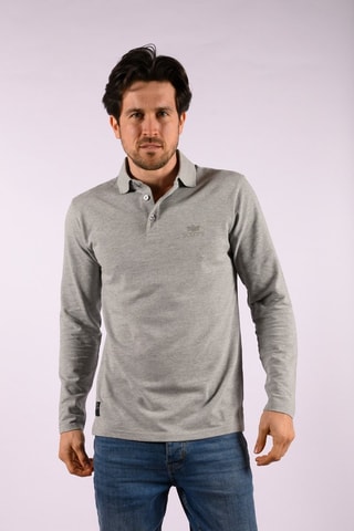 Polo - Cinzento mesclado