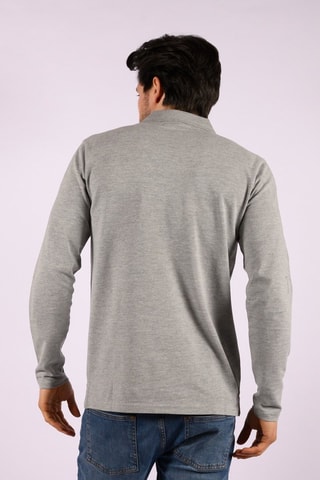 Polo - Cinzento mesclado