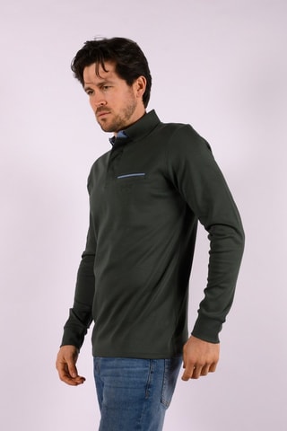 Polo - Verde-escuro