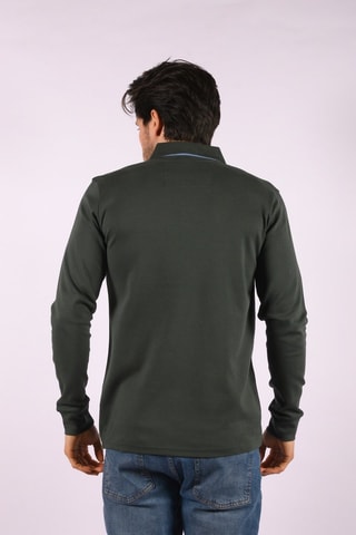 Polo - Verde-escuro