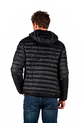 Blusão com capuz Luxus Preto