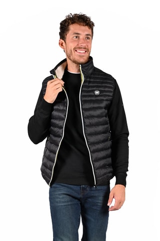 Colete acolchoado Riko Preto