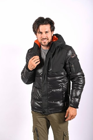 Blusão com capuz Tarmak Preto