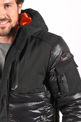 Blusão com capuz Tarmak Preto