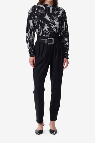 Top Yolani - Zwart en Wit