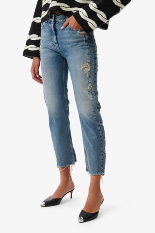 Rechte Jeans Albury - Blauw